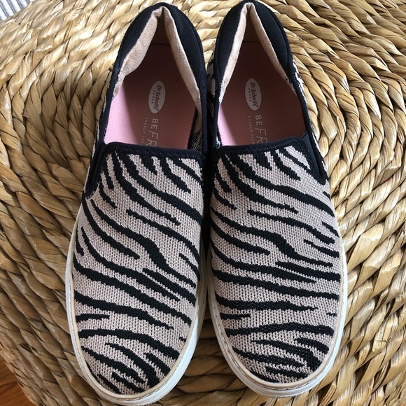 Dr. Scholl's Shoes - Dr. Scholl’s Be Free Tiger Print Slip On Sneakers